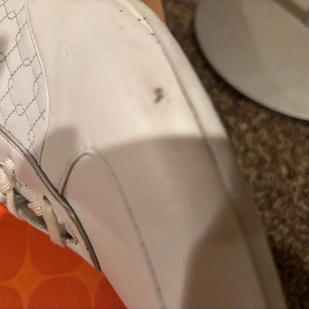Nike Hypnotize White and Metallic Silver Sneakers - Picture 7 of 12